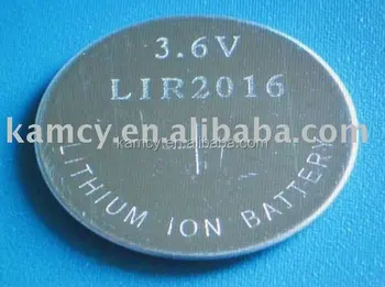 Lithium Cion Cell 2016 Button Battery 3 