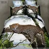 Factory Directly Supply!! Leopard Printed 3d bedding wholesale