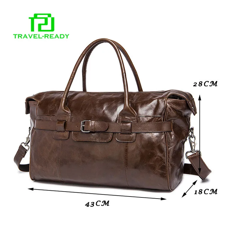 Europe Style Best Designer Name Brand Leather Travel Duffle Bags In Stock - Buy Leather Duffle ...