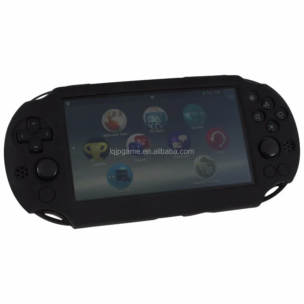Sc1 Silicone Skin Protector Gel Cover Case For Sony Ps Vita 2000 Slim