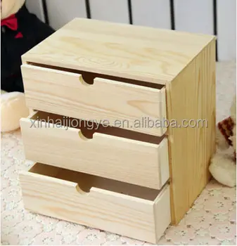 Custom Made 3 Layer Small Wooden Storage Cabinet With Drawer Buy