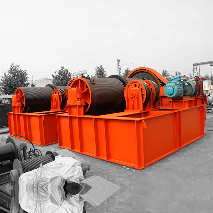 Marine Double Drum Electric Winch