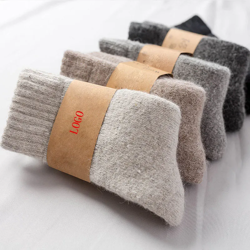 Hocerlu Thermosokken voor dames, dikke warme knuffelsokken voor dames, 5 paar, wintersokken, wollen sokken, kleurrijk, zacht, wandelsokken, cadeau, sokken voor vrouwen, EU-maat 35-42, 35-42