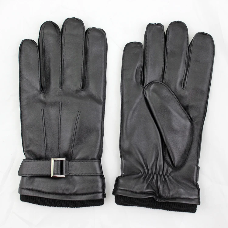 mens new style genuine sheepskin leather glove manufacture