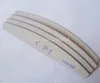 5pcs/lot Nail Art Files Buffer Finger Tips Semicircle Sandpaper Gray 100/180 Double Side Salon Nail Art Manicure Tools