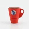 Coffee cup USB Flash drive 8G, pvc tea cup flash memory usb16gb