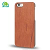 Hot New Natural Dirt-resistant Blank Back Bamboo Wood Phone case for iPhone 7,Hand Manual Carving Shell For iPhone 6 plus