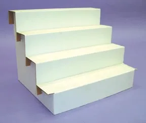 Cardboard Display Riser Product On Cardboard Display Riser