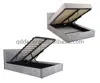 Automatic fire monitor bunk Silver Storage Crushed Velvet Bed metal military for cable