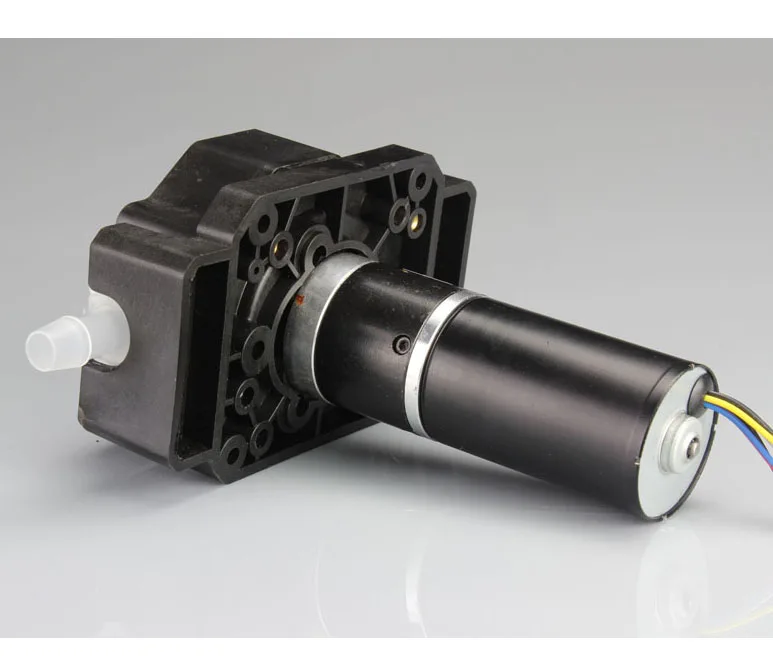 DC Gear Motor Easy Install Peristaltic Pump High Flow 24V for Beverage Vending