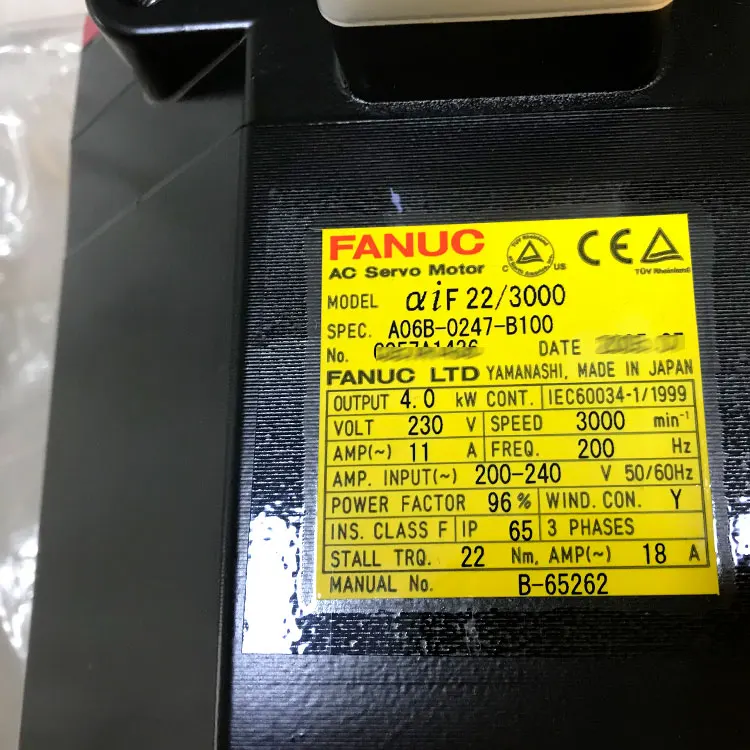 Động Cơ Servo Fanuc AC A06B-0247-B100