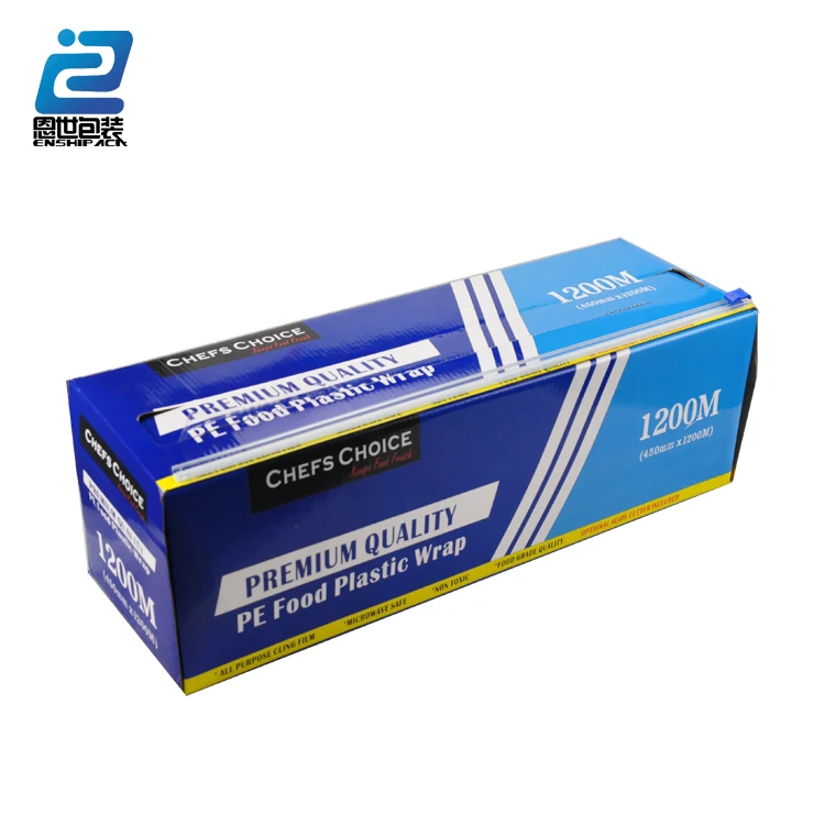 Pe/pvc Cling Film With Zip Lop Safe Slide Cutter Buy Cling Film,Pe