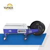 High performance semi-automatic poly strapping machine with low table for heavy goods