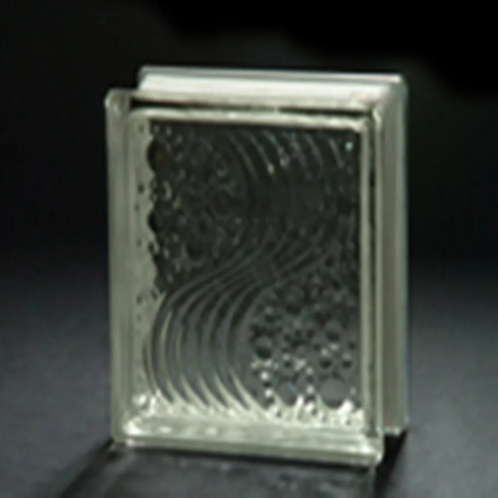 Picture of decorative glass blocks(clear sea wave glass block )| Alibaba.com