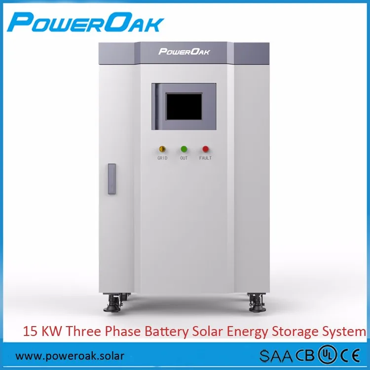 Poweroak 15kw Commercial Solar Energy Storage System With Mppt 12kw