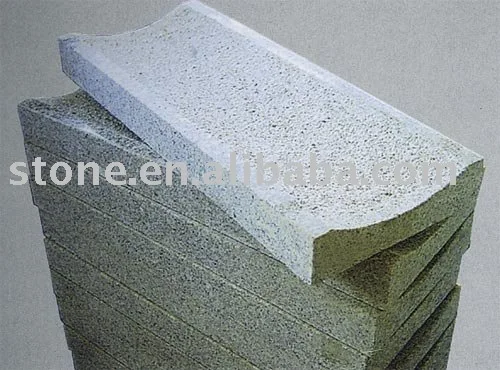 naturstein granit dachrinne stein abtropffläche stein drain