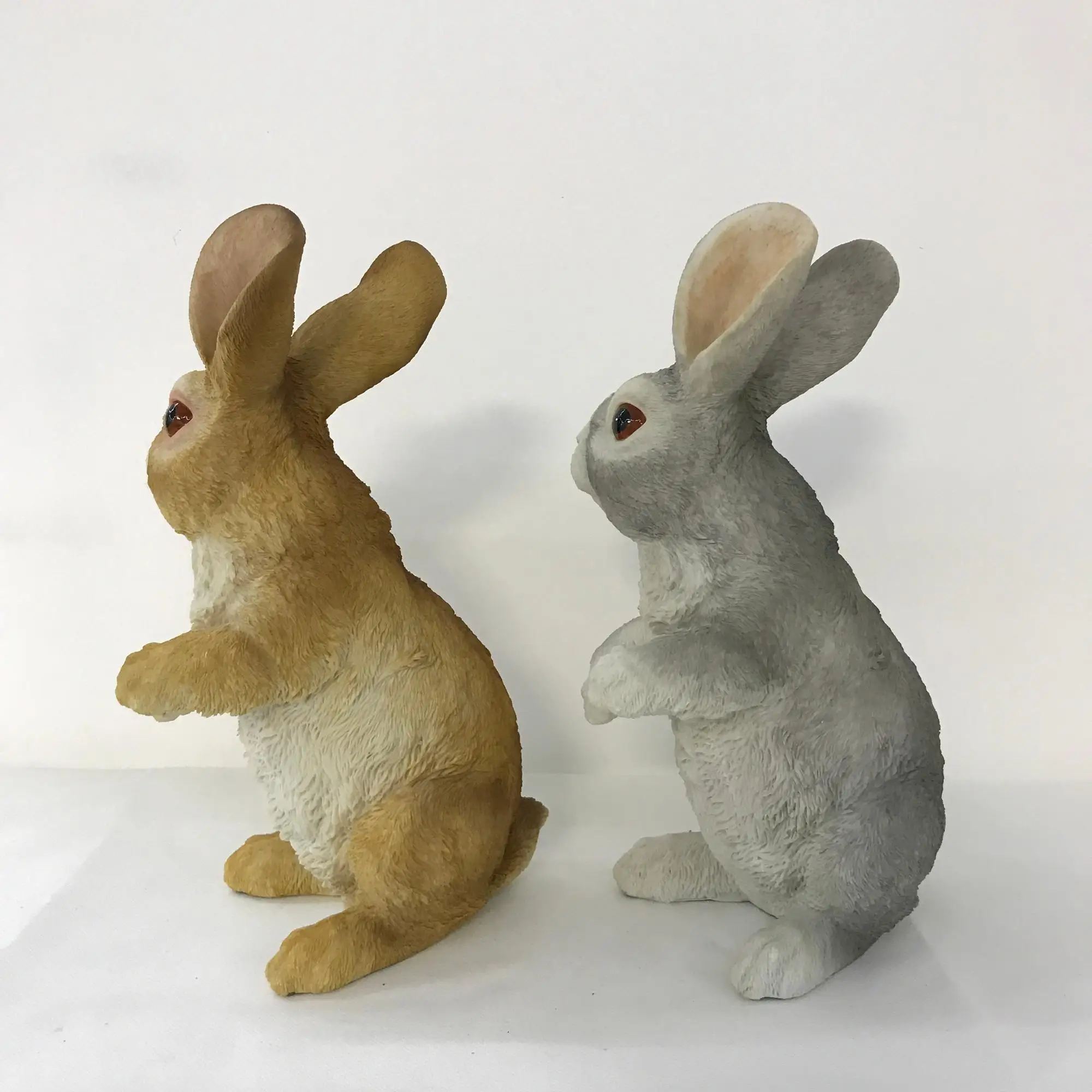 Polyresin Standing Rabbit;resin Rabbit;polystone Rabbit Product Buy Polyresin Standing Rabbit