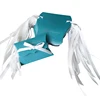 accept custom Pillow shape kraft paper box packaging