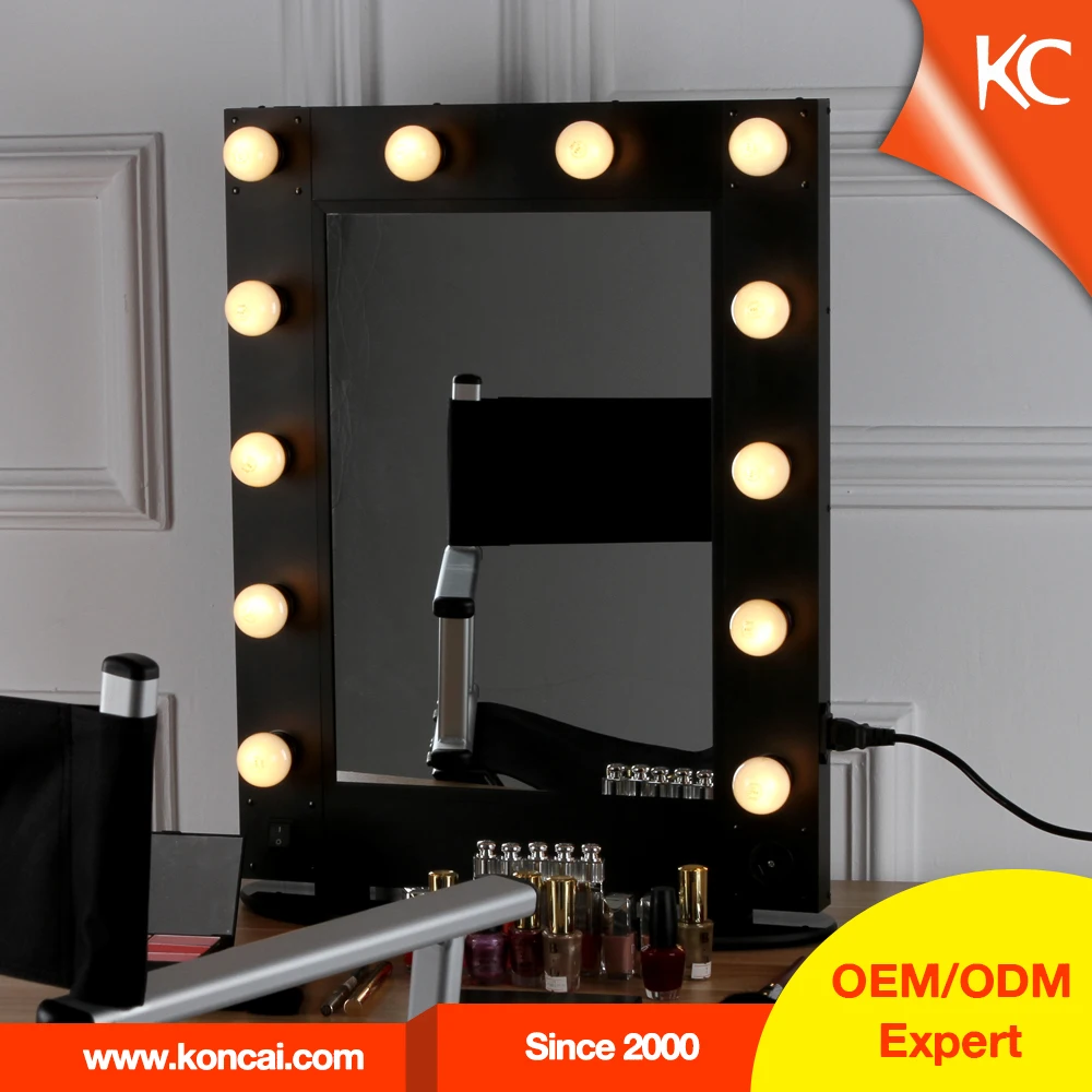 Hollywood style specchio con luci a led,professionale specchio per ... Specchi con luci per trucco