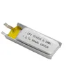 371023 li ion rechargeable battery 3.7v 90mah lipo battery cell for watch and wristband