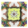 Home decoration ceramic tiles hand painted flower 150x150mm indoor wall tile floor tiles pattern tile