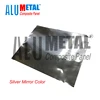 Cladding Black/Blue/Cooper/Golden/Grey/Rose/Silver/Tawny Mirror Color Aluminium composite panel for Internal and external wall