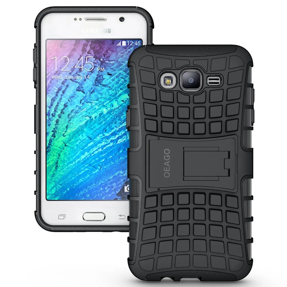 Buy Samsung Galaxy J7 Case Cover Tough Rugged Dual Layer Protective Case With Kickstand For Samsung Galaxy J7 Black In Cheap Price On Alibaba Com