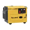 Air cooled diesel silent generator 6.5kw diesel generator DG8500SE