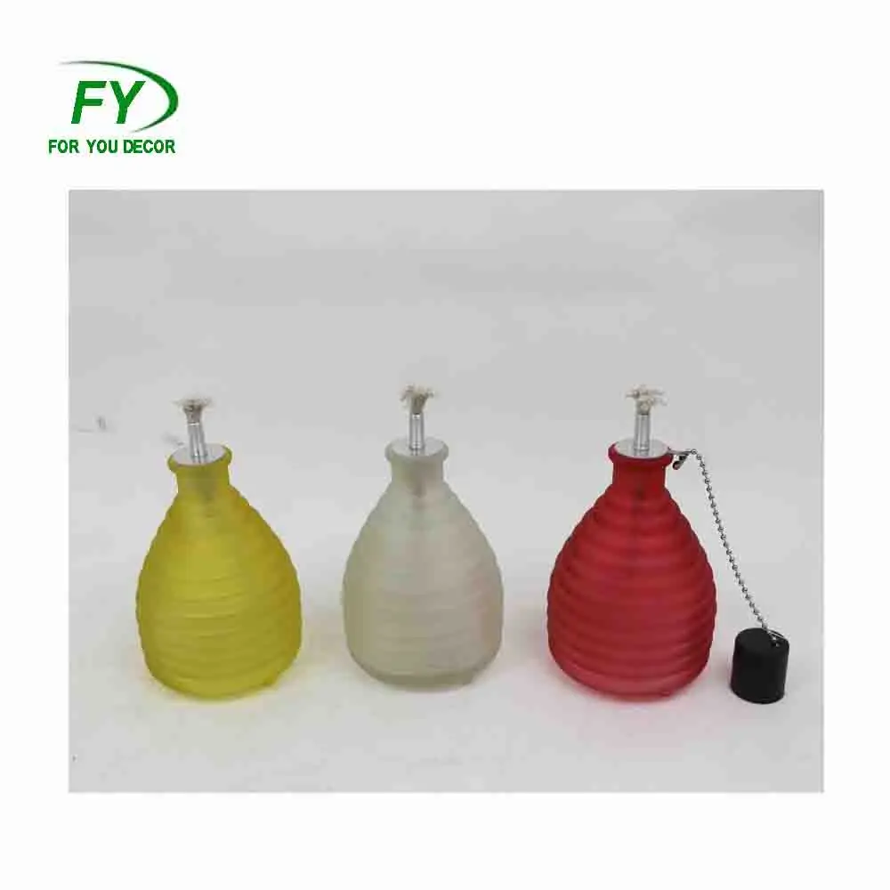 Gl Colourful Tabletop Oil Lamp Garden Torch With Ibregl Wicks Gl Colourful Tabletop Oil Lamp Garden Torch With Ibregl Wicks And New Wick Holdergt 007