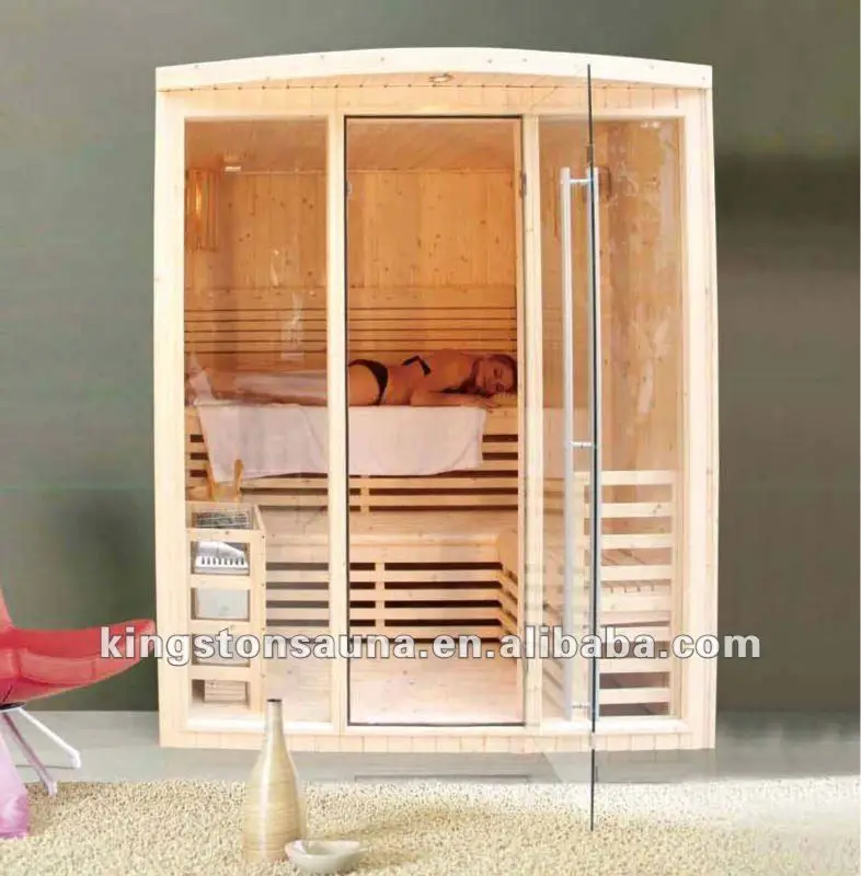 (promotion)amazing Design Full Glass Door Sauna,Sauna Room For Sale