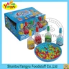 Plastic Wine Bottle Shaped Crispy Round Bead Sugar