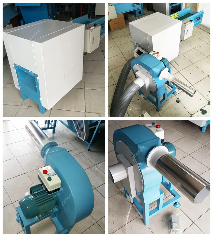 Pear Fiber Ball Making Machine For Pillowhigh Efficiency Cotton Ball
