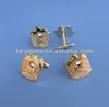 UAE flag Eagle design Gold cufflink, cuff links gift set for men