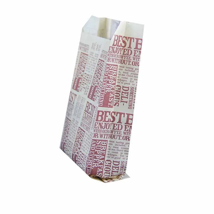 Wholesale Food Grade Waxed Mini Paper Bags With Custom Logo Print Buy