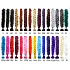 High Quality 24inch 100g Four color Expression Jumbo Braiding Hair Synthetic Jumbo Braid Hair Extension