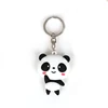 High Quality Custom made flexible PVC 3D key chains cartoon 2D key chain key ring