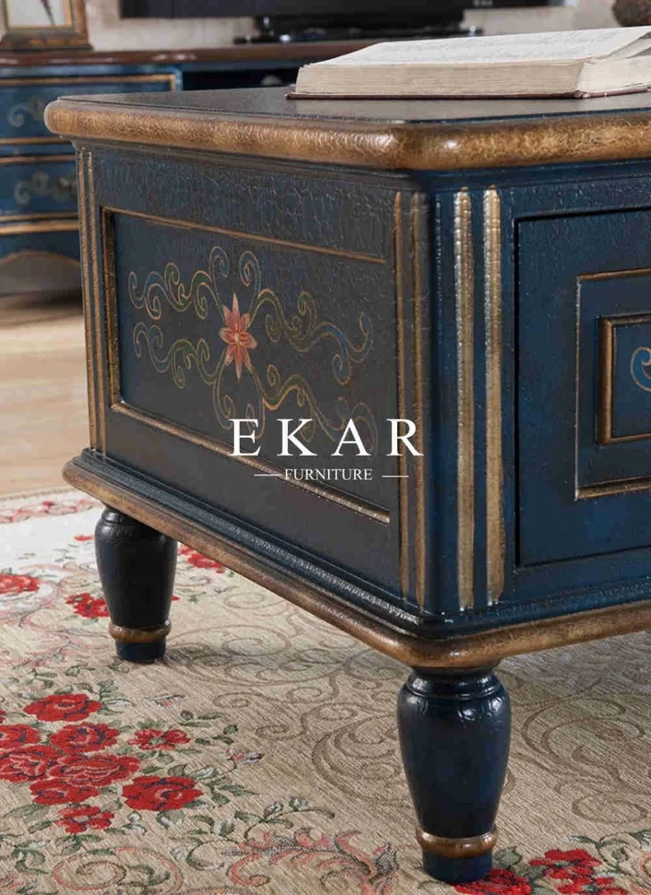 Nuevo diseño home mesa de centro de madera de estilo multi ... Diseño Sala Recicladas
