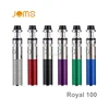 Vape 2017 wholesale hookah shisha royal 100 e cigarette vapor pen starter kit pocket hookah new 2017 inventions