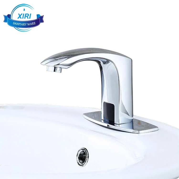 Automatic Sensor Faucet Wall Mounted Brass Medical Handwashing Taps