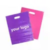 Boutique Packaging Custom Design Your Own Logo Printed Hdpe/Ldpe Oxo Biodegradable Die Cut Plastic Bag
