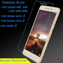 Ultra-thin 2.5D 9H Tempered Glass Screen Protector HD Anti Shatter Protective Film for Xiaomi 2 3 4 mi4 Redmi 1S 2 2S Note2