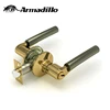 High Quality Bronze & Gold Zinc Alloy Door Knob Locks European Tubular lever lock