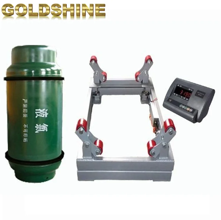 Digital Multicylinder Weight Scales Station Nitrogen Weighing Machine Filling Gas Cylinders