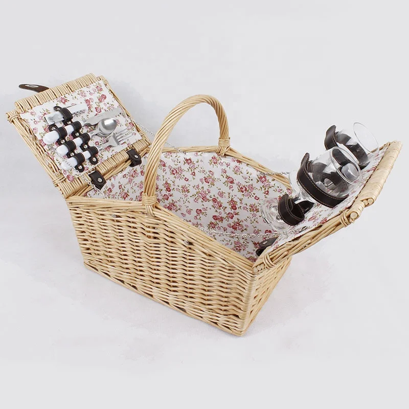 Low Moq Wholesale Customized Wicker Hamper Baskets Bulk On Sale With