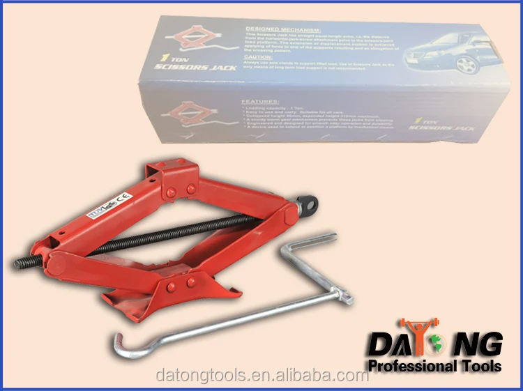 1 Ton Small Hydraulic Manual Jacks Car Lifting Scissor Jack Buy 1ton