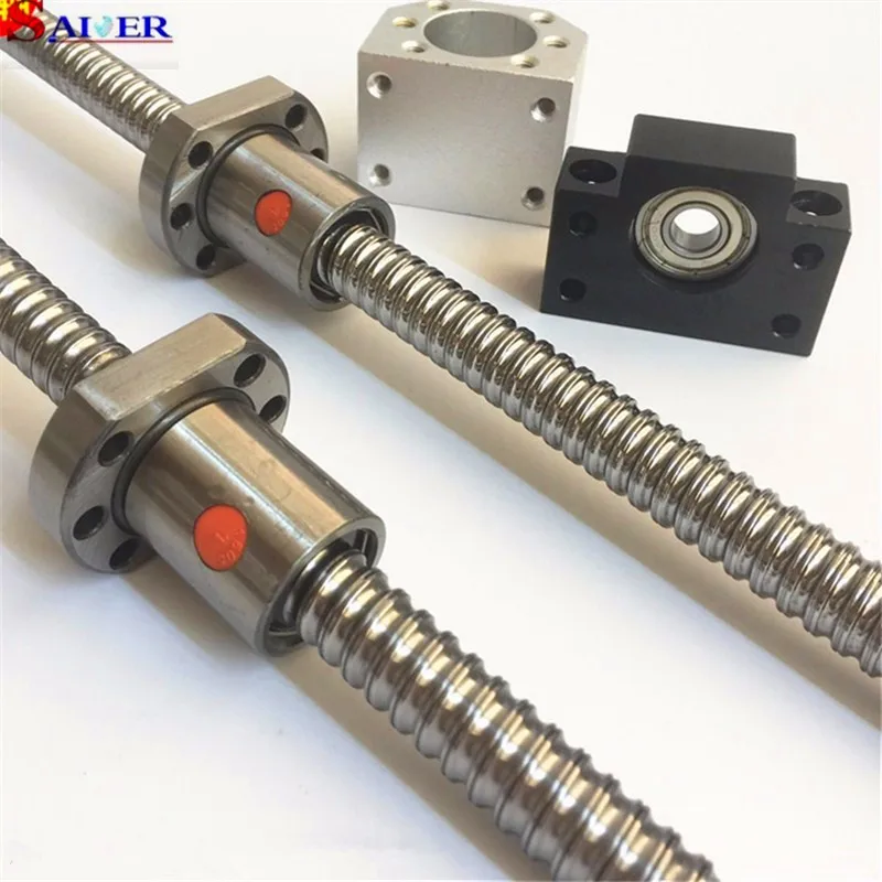 Ball Screw 1605 x 750mm Complete CNC router spindle fixed bearing loslager 
