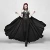 Y-968 2019 NEW fashion Punk Cape long coat With Chain