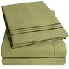 Cheap 100% cotton 4pcs bedding set/complete bed linen for hotels used
