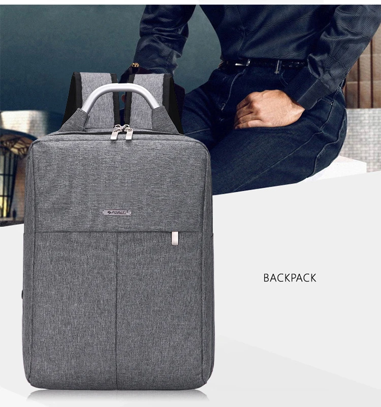 CLB018 logo Personnalisé sac d'ordinateur portable de haute qualité épaules sac à dos multifonctionnel d'ordinateur portable décontracté voyage d'affaires sac à dos
