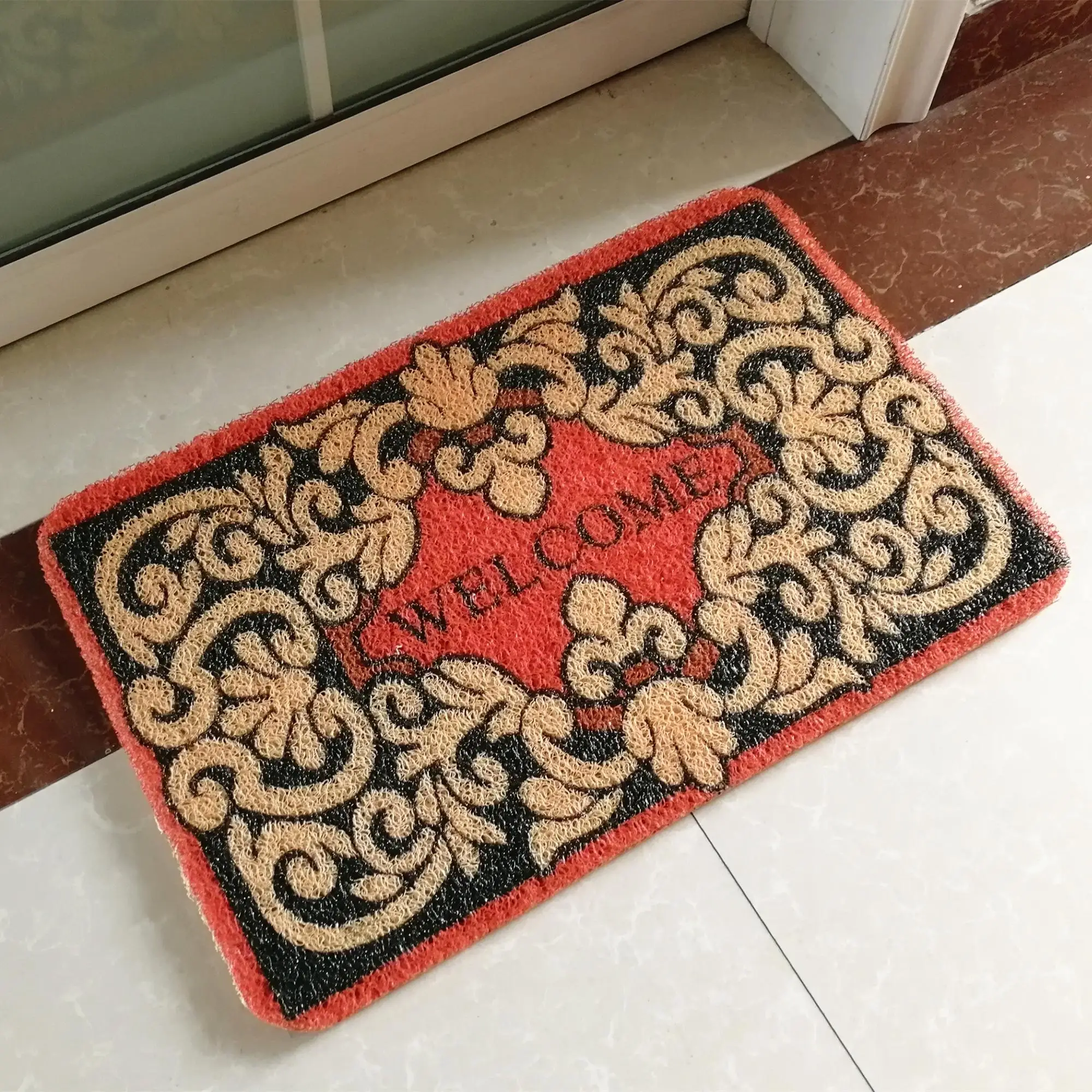 Best Selling Custom Printed Logo Door Mat For Door Buy Printed Mat